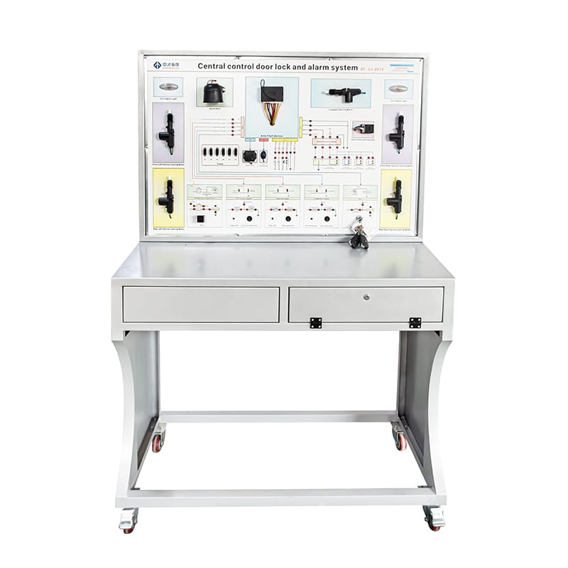 Central door lock, anti-theft systemteaching board