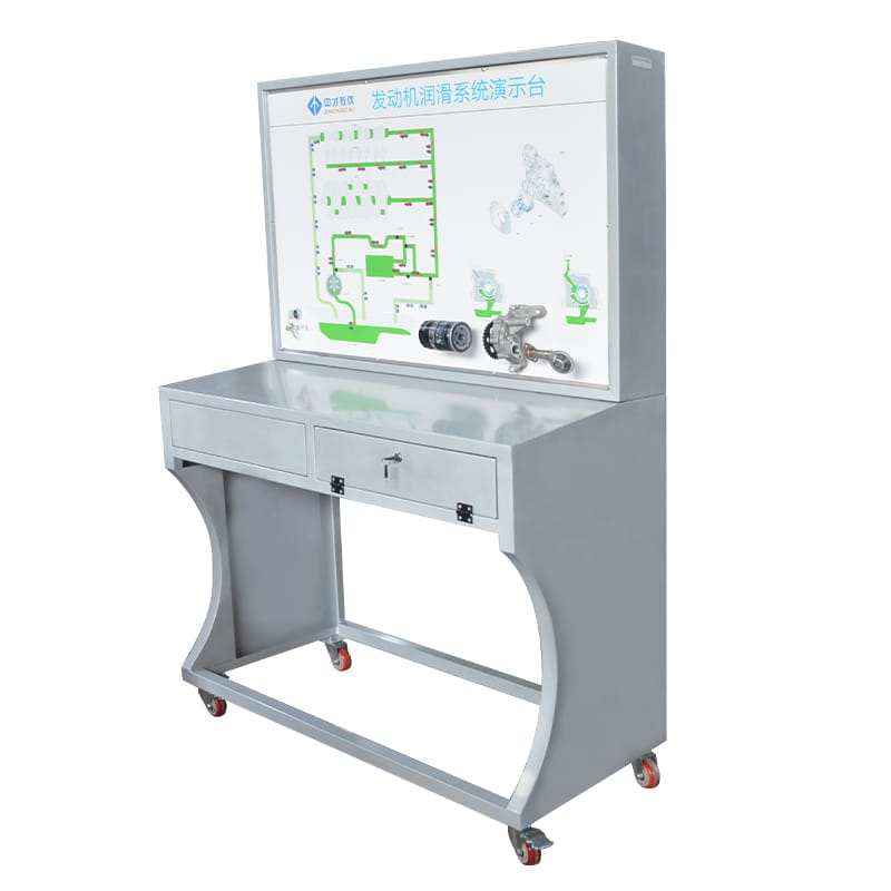 Engine Lubrication System Instruction Board