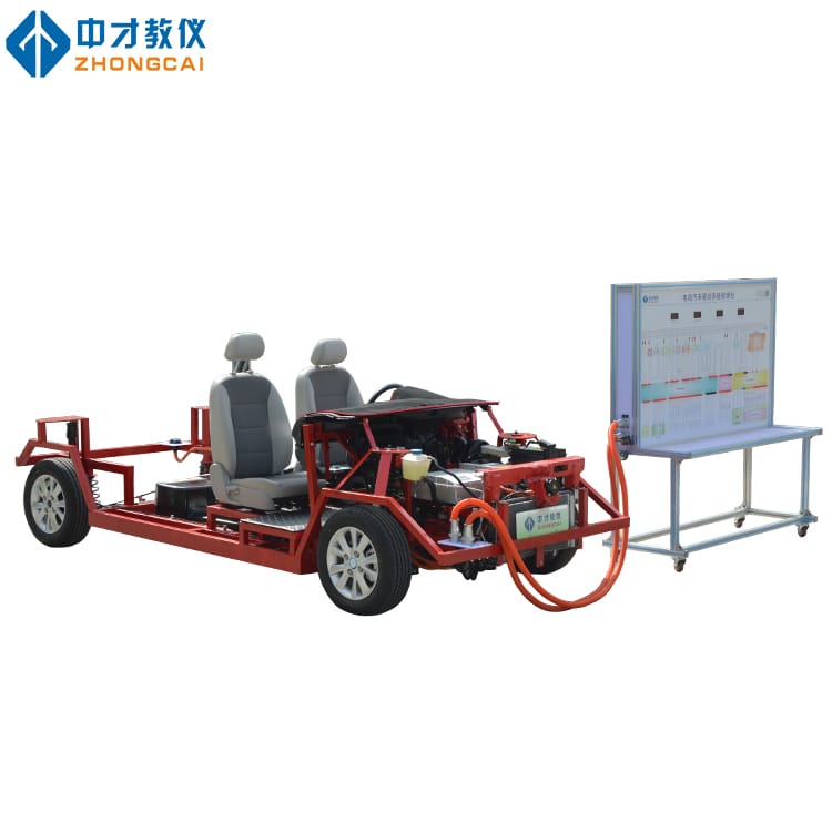 Pure electric vehicle chassis system trainer