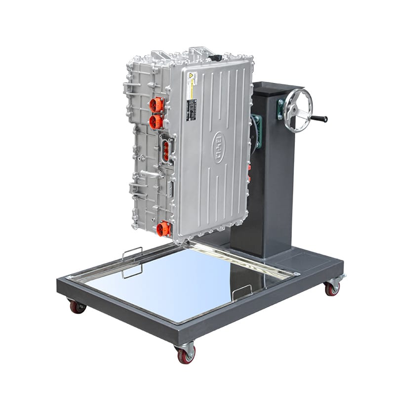 Pure electric vehicle controller testing and disassembly trainer