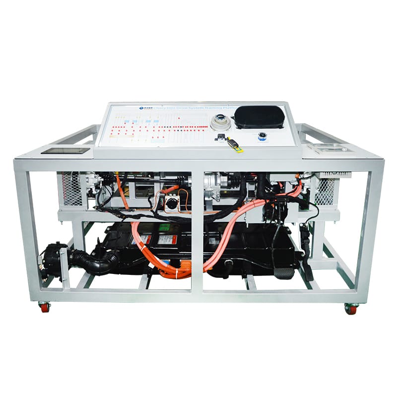 Pure electric vehicle drive system training bench